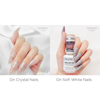 Chance Soak Off Gel 0.5oz - Diamond Dust Collection 394 - C8 Nail SupplyCre8tion0916-3489