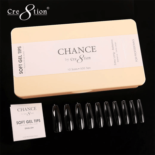 Chance Soft Tips - BALLERINA EXTRA LONG - C8 Nail SupplyCre8tion15311