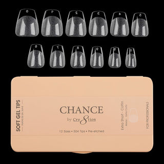 Chance Soft Tips - COFFIN - C8 Nail SupplyCre8tion15267