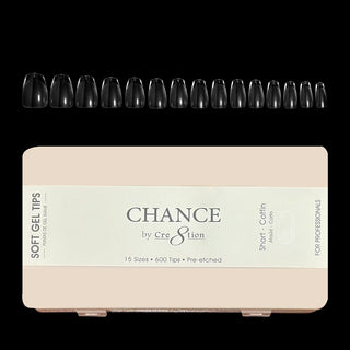 Chance Soft Tips - COFFIN - C8 Nail SupplyCre8tion15268