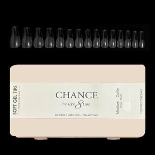 Chance Soft Tips - COFFIN - C8 Nail SupplyCre8tion15269