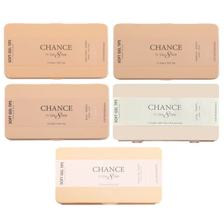 Chance Soft Tips Combo 5 Sizes - STILETTO - C8 Nail SupplyCre8tion