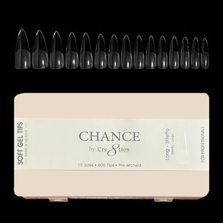 Chance Soft Tips - STILETTO - C8 Nail SupplyCre8tion15283