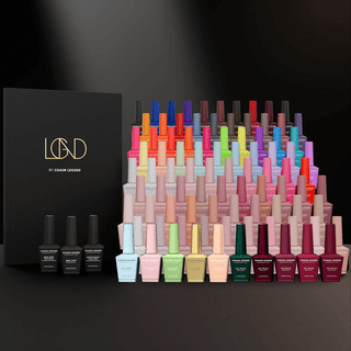 Chaun Legend - Gel Polish 0.5oz - Full Set 90 Colors w/ 1 Gel Base, 1 Non - wipe Top, 1 Velvet Matte Top & 1 Color Book - C8 Nail SupplyChaun Legend