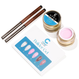 Chisel Builder Gel Set of 6 Colors - C8 Nail SupplyChisel0921-0014