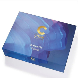 Chisel Builder Gel Set of 6 Colors - C8 Nail SupplyChisel0921-0014