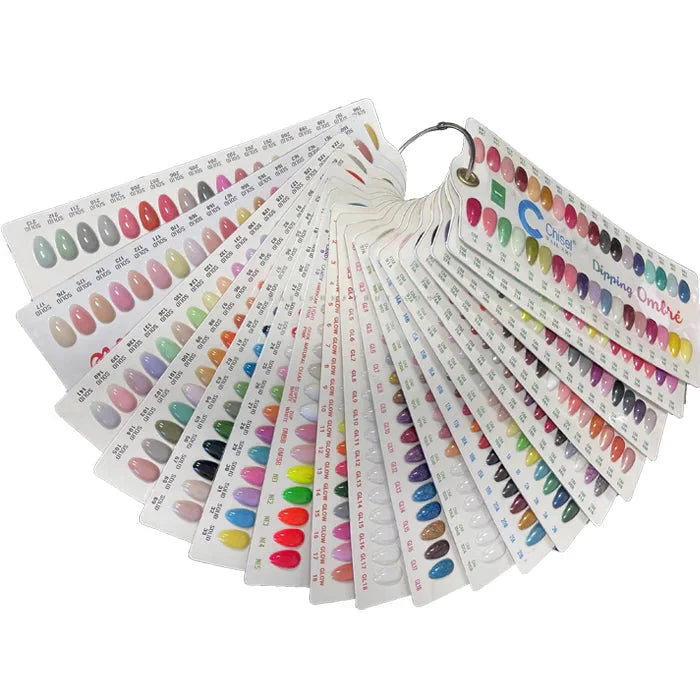 Chisel Color Chart - 627 Colors – C8 Nail Supply