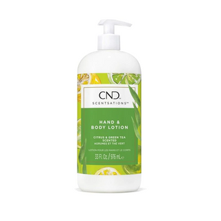 CND - Scentsations Citrus & Green Tea Lotion, 33 FL Oz — CND Nail Product | C8 Nail Supply