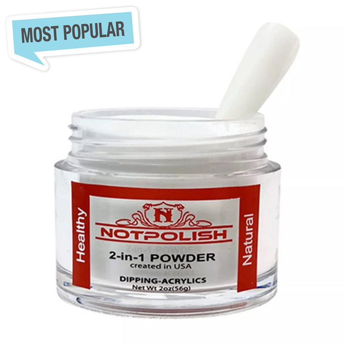 NotPolish Matching Powder 2oz - OG01 Clear