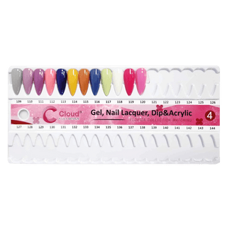 Cloud Nail Design - Florida Collection - Full set Matching Trio 120 colors w/ 1 color booklet & 2 set color boards - C8 Nail SupplyCloud