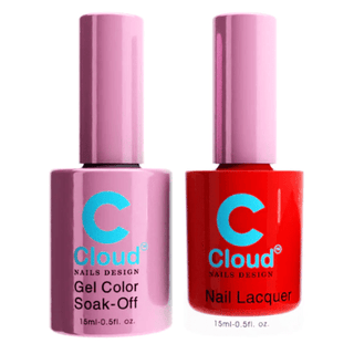 Cloud Nail Design - Florida Collection - Matching Duo 0.5oz - 006 - C8 Nail SupplyCloudChisel-D006