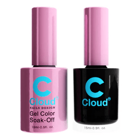 Cloud Nail Design - Florida Collection - Matching Duo 0.5oz - 009 - C8 Nail SupplyCloudChisel-D009