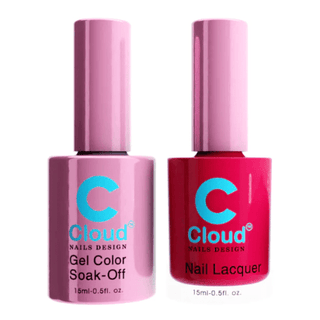 Cloud Nail Design - Florida Collection - Matching Duo 0.5oz - 021 - C8 Nail SupplyCloudChisel-D021