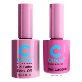 Cloud Nail Design - Florida Collection - Matching Duo 0.5oz - 022 - C8 Nail SupplyCloudChisel-D022