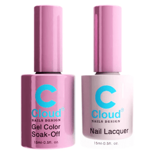 Cloud Nail Design - Florida Collection - Matching Duo 0.5oz - 024 - C8 Nail SupplyCloudChisel-D024