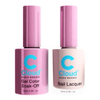 Cloud Nail Design - Florida Collection - Matching Duo 0.5oz - 025 - C8 Nail SupplyCloudChisel-D025