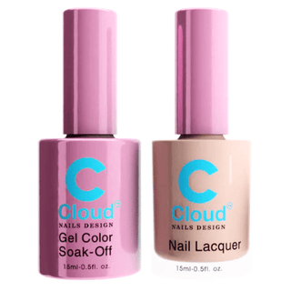 Cloud Nail Design - Florida Collection - Matching Duo 0.5oz - 026 - C8 Nail SupplyCloudChisel-D026