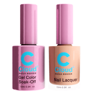 Cloud Nail Design - Florida Collection - Matching Duo 0.5oz - 029 - C8 Nail SupplyCloudChisel-D029