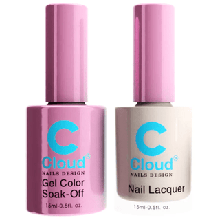Cloud Nail Design - Florida Collection - Matching Duo 0.5oz - 036 - C8 Nail SupplyCloudChisel-D036