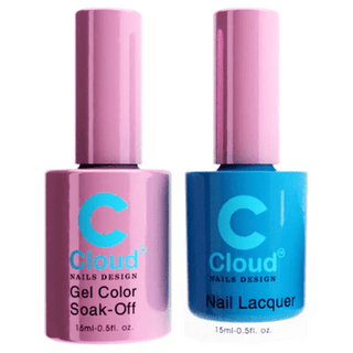 Cloud Nail Design - Florida Collection - Matching Duo 0.5oz - 046 - C8 Nail SupplyCloudChisel-D046