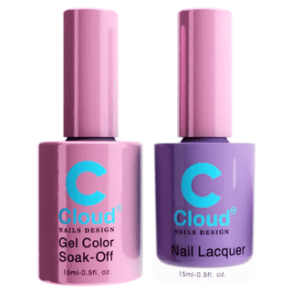 Cloud Nail Design - Florida Collection - Matching Duo 0.5oz - 048 - C8 Nail SupplyCloudChisel-D048