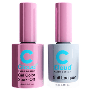Cloud Nail Design - Florida Collection - Matching Duo 0.5oz - 049 - C8 Nail SupplyCloudChisel-D049