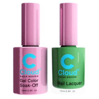 Cloud Nail Design - Florida Collection - Matching Duo 0.5oz - 050 - C8 Nail SupplyCloudChisel-D050