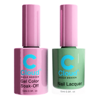 Cloud Nail Design - Florida Collection - Matching Duo 0.5oz - 051 - C8 Nail SupplyCloudChisel-D051