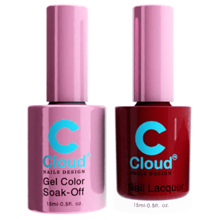 Cloud Nail Design - Florida Collection - Matching Duo 0.5oz - 052 - C8 Nail SupplyCloudChisel-D052