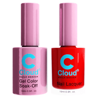 Cloud Nail Design - Florida Collection - Matching Duo 0.5oz - 054 - C8 Nail SupplyCloudChisel-D054