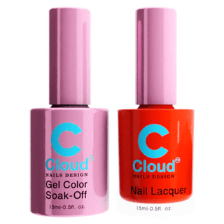 Cloud Nail Design - Florida Collection - Matching Duo 0.5oz - 055 - C8 Nail SupplyCloudChisel-D055