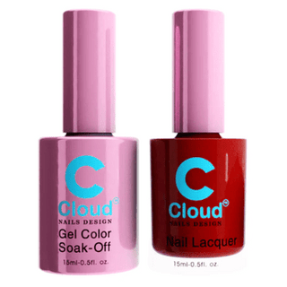 Cloud Nail Design - Florida Collection - Matching Duo 0.5oz - 058 - C8 Nail SupplyCloudChisel-D058