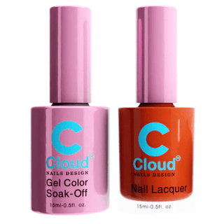Cloud Nail Design - Florida Collection - Matching Duo 0.5oz - 060 - C8 Nail SupplyCloudChisel-D060