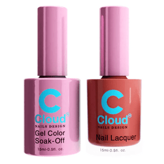 Cloud Nail Design - Florida Collection - Matching Duo 0.5oz - 061 - C8 Nail SupplyCloudChisel-D061