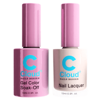 Cloud Nail Design - Florida Collection - Matching Duo 0.5oz - 063 - C8 Nail SupplyCloudChisel-D063