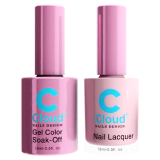 Cloud Nail Design - Florida Collection - Matching Duo 0.5oz - 064 - C8 Nail SupplyCloudChisel-D064