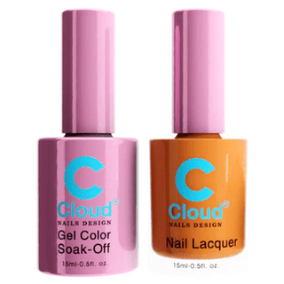 Cloud Nail Design - Florida Collection - Matching Duo 0.5oz - 067 - C8 Nail SupplyCloudChisel-D067