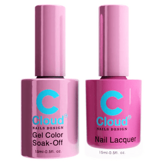 Cloud Nail Design - Florida Collection - Matching Duo 0.5oz - 069 - C8 Nail SupplyCloudChisel-D069