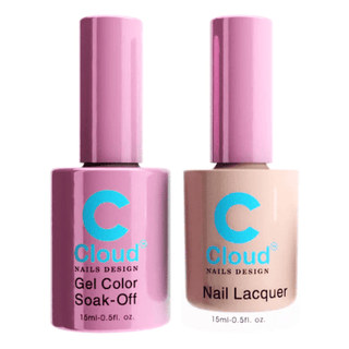 Cloud Nail Design - Florida Collection - Matching Duo 0.5oz - 071 - C8 Nail SupplyCloudChisel-D071