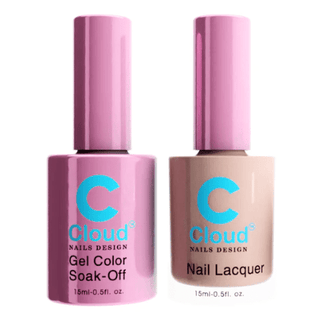 Cloud Nail Design - Florida Collection - Matching Duo 0.5oz - 072 - C8 Nail SupplyCloudChisel-D072