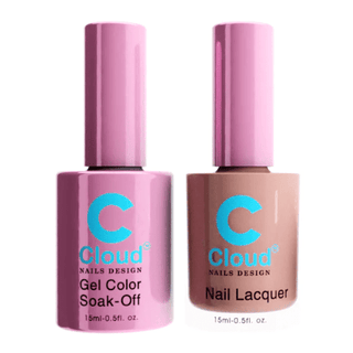 Cloud Nail Design - Florida Collection - Matching Duo 0.5oz - 073 - C8 Nail SupplyCloudChisel-D073