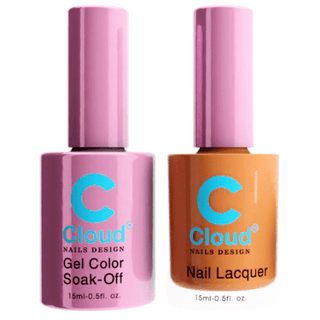 Cloud Nail Design - Florida Collection - Matching Duo 0.5oz - 074 - C8 Nail SupplyCloudChisel-D074