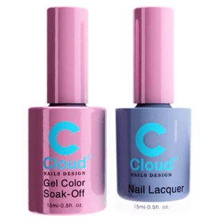 Cloud Nail Design - Florida Collection - Matching Duo 0.5oz - 079 - C8 Nail SupplyCloudChisel-D079