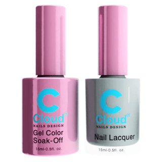 Cloud Nail Design - Florida Collection - Matching Duo 0.5oz - 081 - C8 Nail SupplyCloudChisel-D081