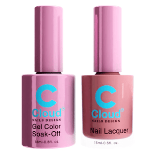 Cloud Nail Design - Florida Collection - Matching Duo 0.5oz - 082 - C8 Nail SupplyCloudChisel-D082