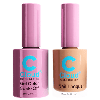 Cloud Nail Design - Florida Collection - Matching Duo 0.5oz - 083 - C8 Nail SupplyCloudChisel-D083