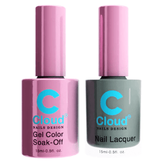 Cloud Nail Design - Florida Collection - Matching Duo 0.5oz - 084 - C8 Nail SupplyCloudChisel-D084