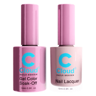 Cloud Nail Design - Florida Collection - Matching Duo 0.5oz - 088 - C8 Nail SupplyCloudChisel-D088