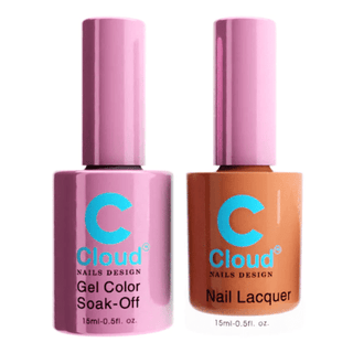 Cloud Nail Design - Florida Collection - Matching Duo 0.5oz - 091 - C8 Nail SupplyCloudChisel-D091