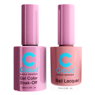Cloud Nail Design - Florida Collection - Matching Duo 0.5oz - 092 - C8 Nail SupplyCloudChisel-D092